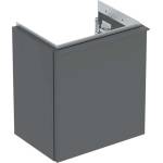 Geberit iCon - Шкафче за умивалник, 37x42x28 см, 1 врата, панти отляво, лава 502.301. JK. 1 (502.301.JK.1)