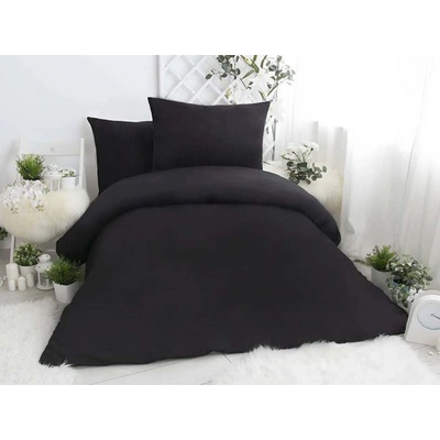 Xpose bavlna renforcé obliečky Evita čierne 140x220 70x90