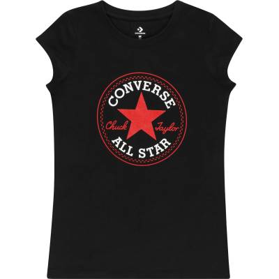 Converse Тениска черно, размер m