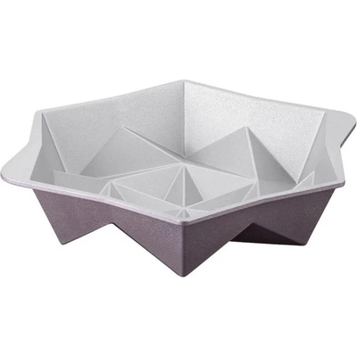 Dr. Oetker Форма за печене Dr. Oetker Origami 2556, 28 см, Форма "Оригами", Алуминиева отливка, Розово злато (2556)