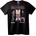 NOONEBRAND Тениска Tito Doble P Колаж - XL, Black