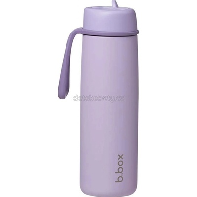 B.Box Nerezová termolahev s brčkem 690 ml lilac love – Hledejceny.cz