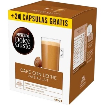 Nescafé Dolce Gusto Cafe au lait 18 Uds