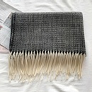 Šál Eliss sivá čierna KP11954