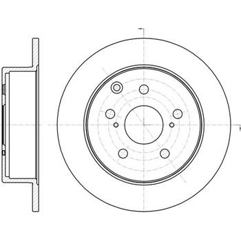 Brzdový kotúč REMSA 61324.00