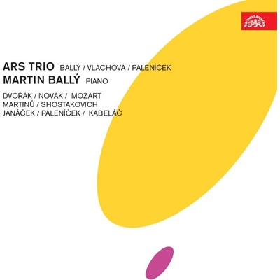 Ballý Martin, Ars Trio: Dvořák, Novák, Mozart, Martinů, Šostakovič, Janáček, Páleníček, Kabeláč CD