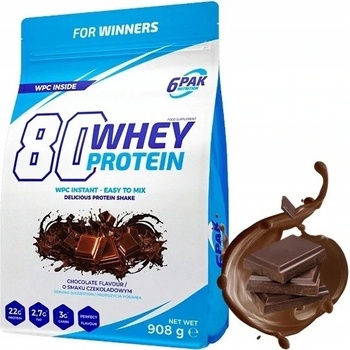 6PAK Nutrition 80 Whey Protein 908 g