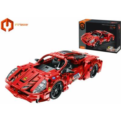iM.Master Stavebnice závodní auto červené 25x11,4x6,6 cm