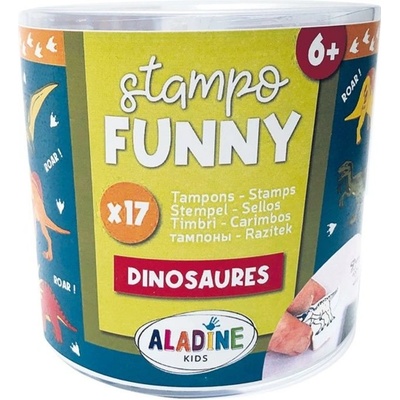 Aladine Dětská razítka Stampo Funny Dinosauři