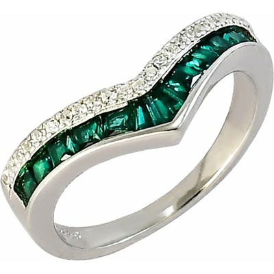 Glare Strieborný prsteň 1054