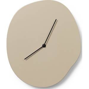 ferm LIVING Стенен часовник Melt кашмирен цвят (1104266415)
