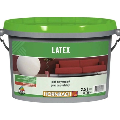 Hornbach Latex 2,5 l biela