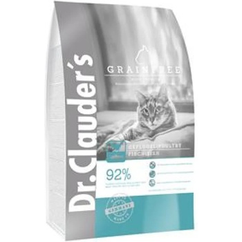 Dr.Clauder's Cat Adult Grainfree - беззърнена храна за чувствителни котки над 1г с вкус на пилешко 10 кг