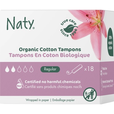 Naty Tampony Regular 18 ks – Zboží Dáma