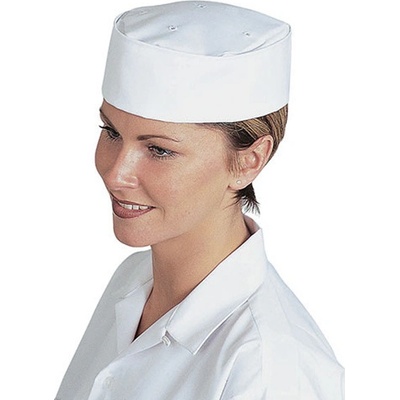 Dennys London DG07 Kuchařská čepice White M – Zboží Dáma