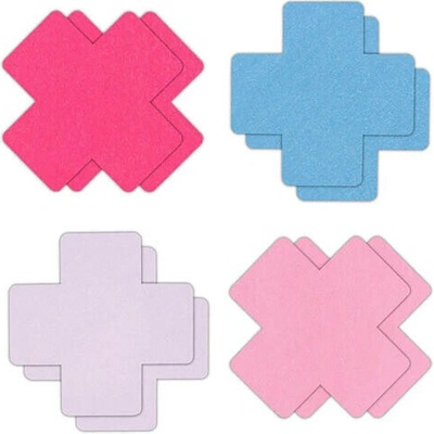 NS Novelties Pretty Pasties Cross II Assorted 4 Pairs