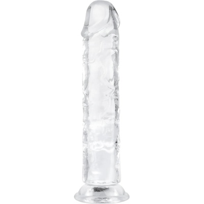 EasyToys - дилдо от желе - 18 см - прозрачен