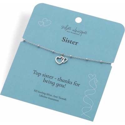 Hot Diamonds Silver Whisper SWB006