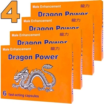 4 x Капсули за ерекция Dragon Power 4x6 капсули