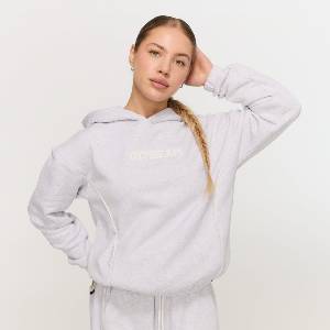 GymBeam Дамски суичър Varsity Grey XS