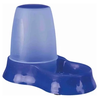 TRIXIE Food and Water Dispenser - Дозатор за храна и вода за кучета и котки, с неплъзгащи крачета, 1500 мл