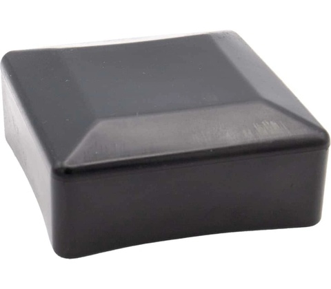 Čepička PVC 100x100 mm - černá