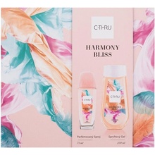 C-THRU Harmony Bliss darčekový set telový sprej 75 ml + sprchovací gél 250 ml