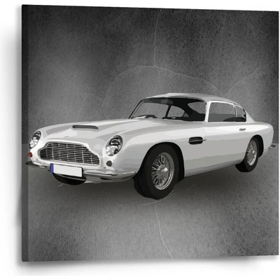 Sablio Obraz Aston Martin Tmavé pozadie - 50x50 cm
