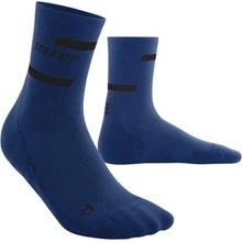 CEP Bežecké ponožky The Run Mid Cut Socks men blue