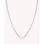 Rosefield колие със сребрист цвят Triple Heart JNTHS-J613 Rosefield | Lilav | ЖЕНИ | ЕДИН РАЗМЕР