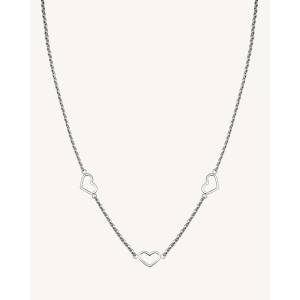 Rosefield колие със сребрист цвят Triple Heart JNTHS-J613 Rosefield | Lilav | ЖЕНИ | ЕДИН РАЗМЕР