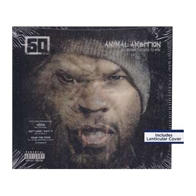 50 CENT Animal Ambition An Untamed Desire To Win + DVD CD