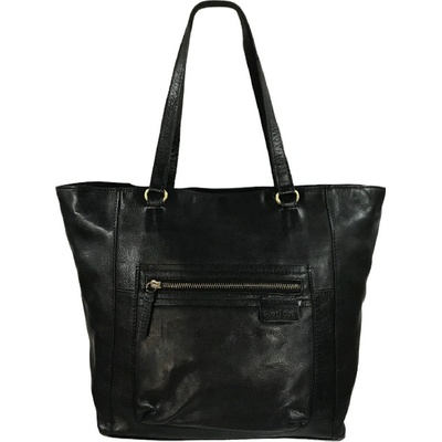 Gianni Conti dámská kožená kabelka 4374295 BLACK černá