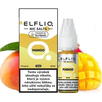 Elf Bar ELFLIQ Nic SALT Mango 10 x 10 ml 10 mg