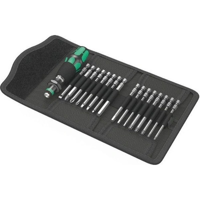 Wera 051042 Držák s bity Kraftform Kompakt 60 Imperial 17 ks
