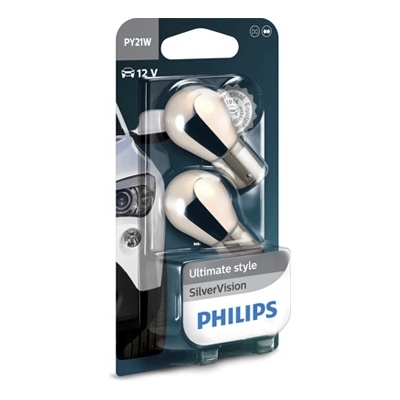Philips Крушка, мигач philips py21w, 12v, 21w, 2 бр