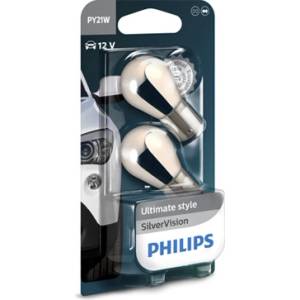 Philips Крушка, мигач philips py21w, 12v, 21w, 2 бр - Maslatabg - 38,92 лв