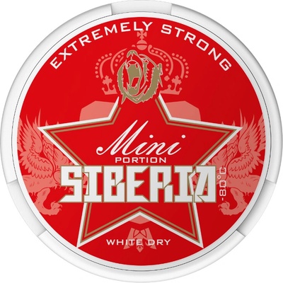 Siberia -80°C Degrees White Dry Chew Bags 13 g – Zbozi.Blesk.cz