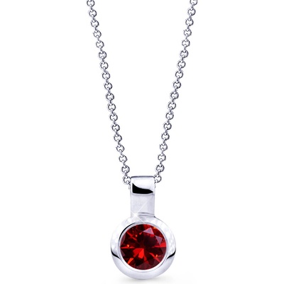 Cutie Diamonds prívesok z bieleho zlata s rubínom DZ8005 40 RU X 2