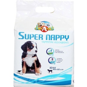 Croci Super Nappy - Памперси за постилане за кучета 10 бр 60 х 60 см
