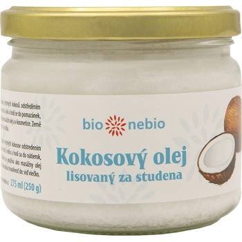 BioNebio Kokosový olej lisovaný za studena 250 g