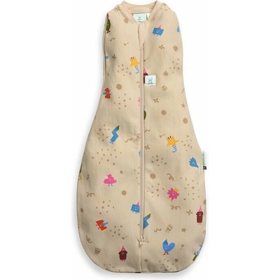 ERGOPOUCH Zavinovačka a vak na spanie 2v1 Cocoon Birthday Blobs