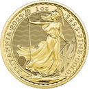 Royal Mint Zlatá mince Britannia Elizabeth II 2023 1 oz