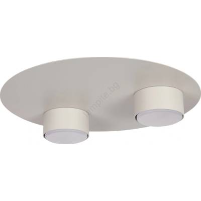 Sigma Плафон STAR 2xGX53/12W/230V бежов (SI0462)