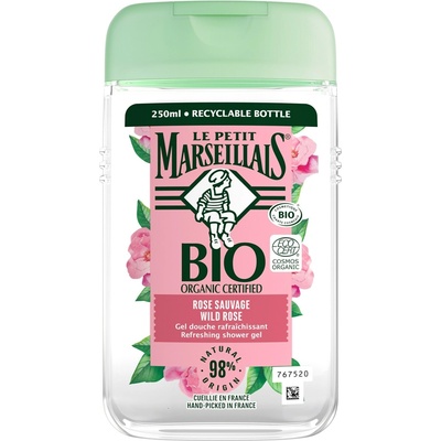 Le Petit Marseillais Sprchový gel Wild Rose Shower Gel 250 ml
