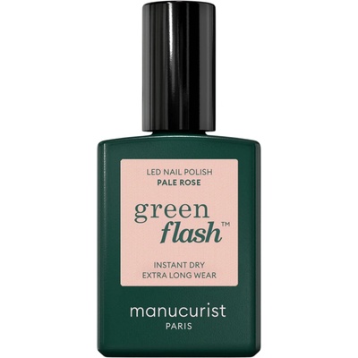 Manucurist Gélový lak na nechty Green Flash ™ LED Nail Polish 15 ml Pale Rose