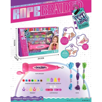 Armtoys МАЛЪК КОМПЛЕКТ ЗА ПЛЕТЕНЕ НА ГРИВНИ С КУКА