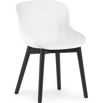 Normann Copenhagen Hyg Chair biela / čierna dub