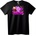 NOONEBRAND Тениска Зъбат Лилав Хамстер - 2XL, Black