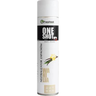 Freshtek One Shot Osvěžovač vzduchu Vanilka 600 ml